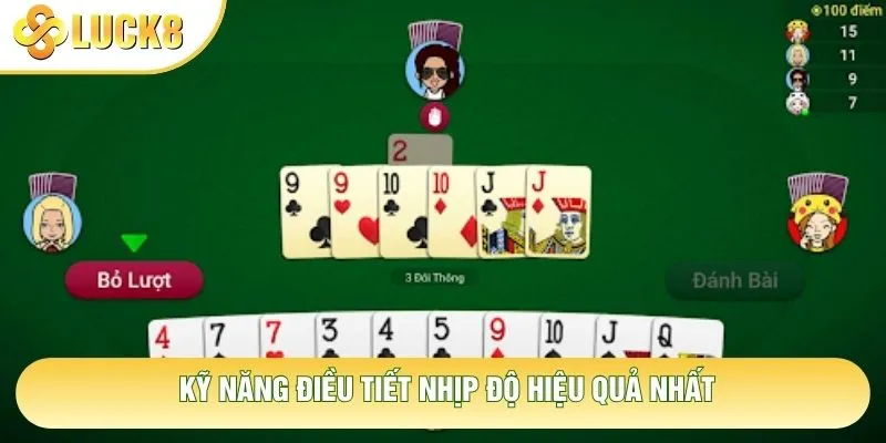 Kỹ năng điều tiết nhịp độ hiệu quả nhất